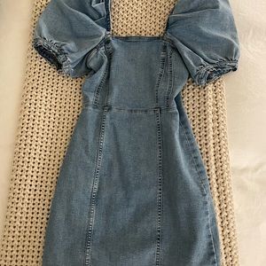Denim dress